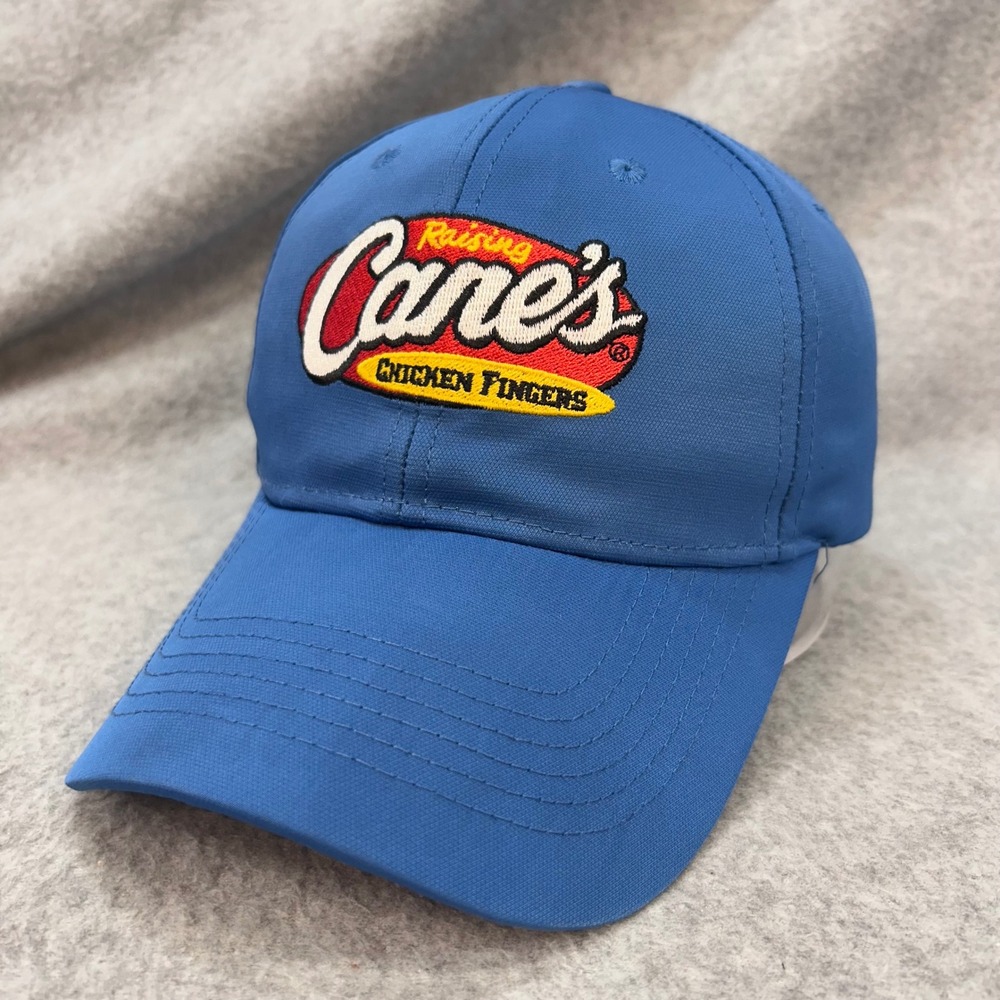 Raising Cane's Logo Adult Blue Raising Cane's Hat One Love Adjustable OSFM